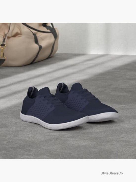 Wide Minimalist Barefoot Sneakers Zero Drop Midfoot Stability Lace-Up Trail main image 7